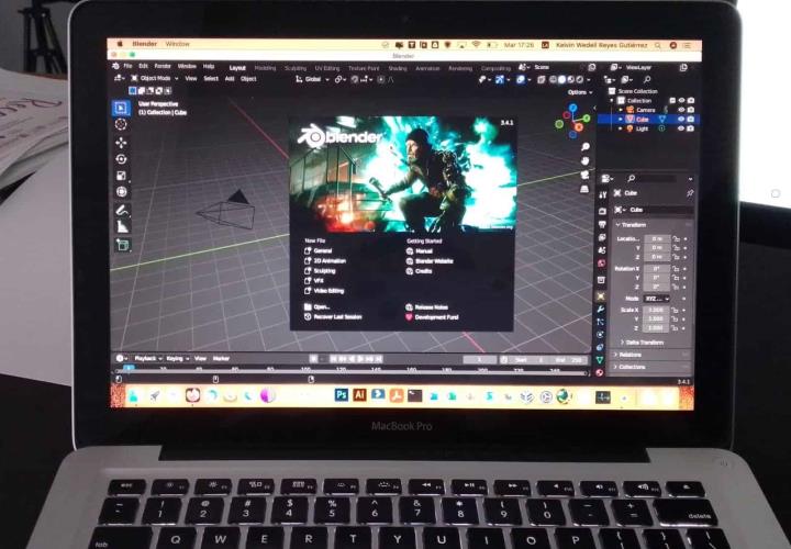 Impartirán taller gratuito de "Animación y modelado 3D en Blender"