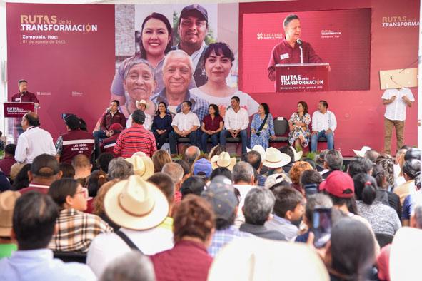 Gracias a la sinergia entre sociedad y gobierno, nadie nos va a detener: Julio Menchaca Salazar