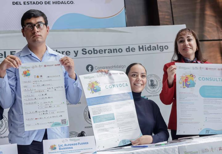 Se invita a participar en la consulta sobre la Ley de las personas con Espectro Autista en Hidalgo