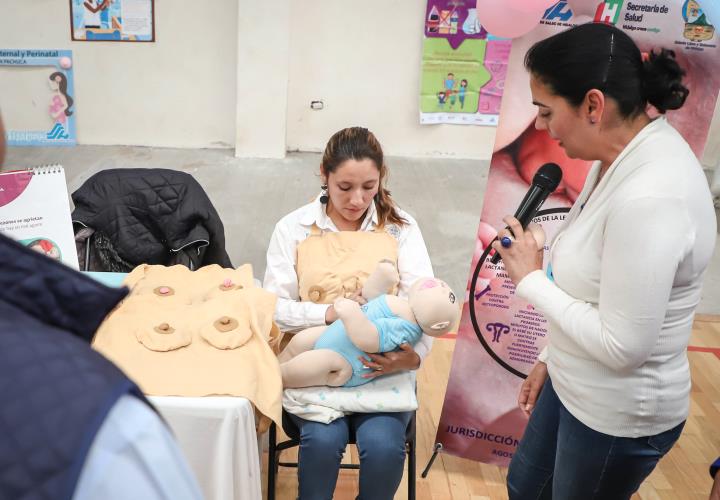 HIDALGO SE UNE A LA CELEBRACIÓN DE LA SEMANA MUNDIAL DE LA LACTANCIA MATERNA