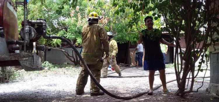 SE INCENDIÓ UNA VIVIENDA