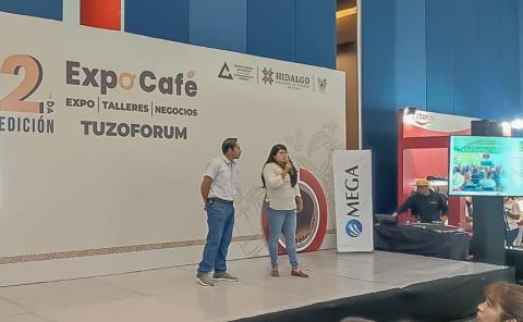 Imparten talleres especializados, promueven negocios y ofertan productos del campo hidalguense en Expo Café