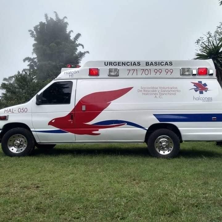 Halcones solicitan ayuda para reparar ambulancia 