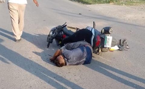 Trancazo mortal; motociclista accidentado murió