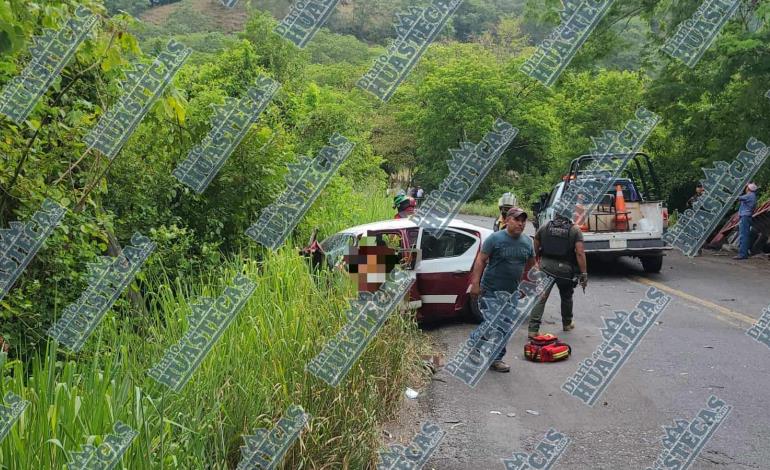 En la México - Tampico  cuatro mu4rt0s 