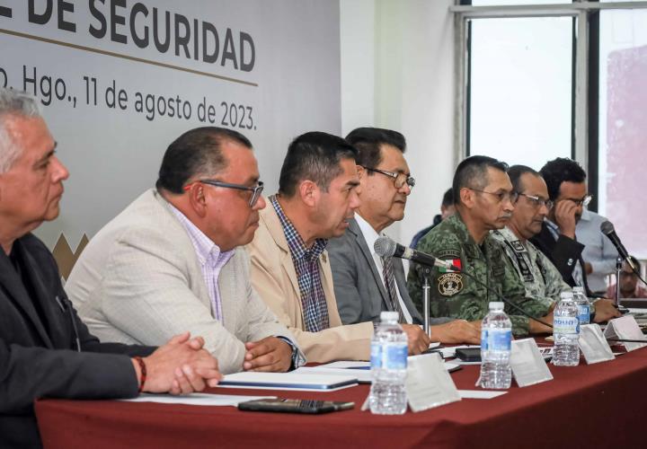 Mantiene Hidalgo firme combate contra la delincuencia