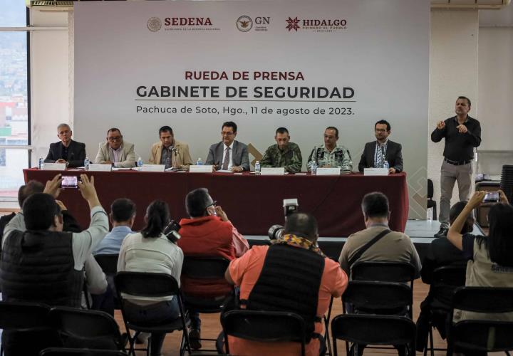 Mantiene Hidalgo firme combate contra la delincuencia