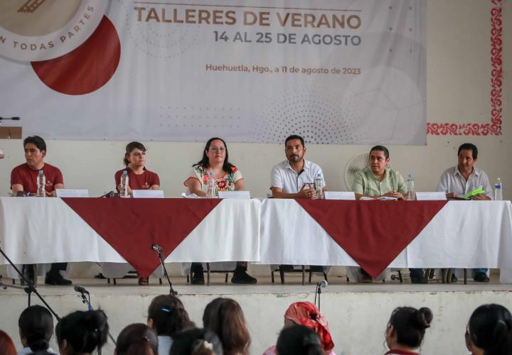 Arrancó en Huehuetla la "Ruta Colibrí" para llevar arte a zonas vulnerables de Hidalgo