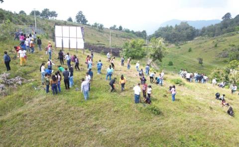 Ecología y UBBJ realizaron campaña de reforestación 

