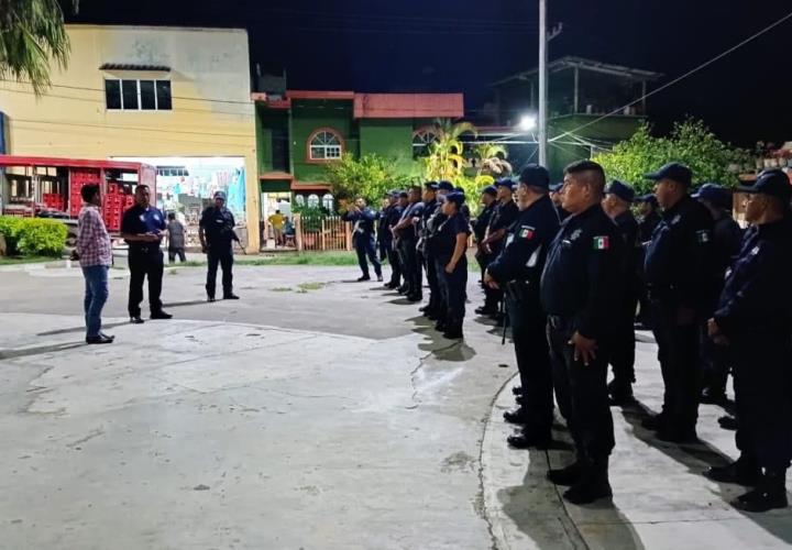 Policía Estatal y Municipal efectuaron operativo Huasteca Segura