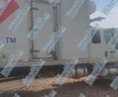 Camión de Dominós pizza destrozó unidad de Coppel en Tantoyuca