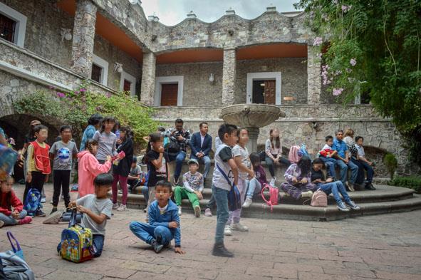 Fomentan con exposición, democracia entre infancias hidalguenses