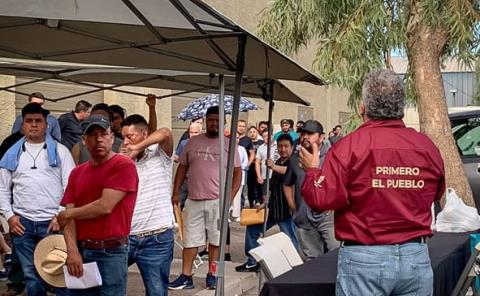Lleva Sebiso oficina itinerante, a migrantes hidalguenses en Phoenix