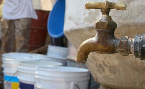 Fuerte viento afectó el suministro de agua
