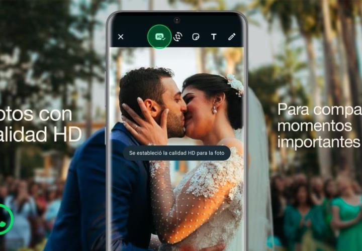 WhatsApp permitirá enviar fotos en HD