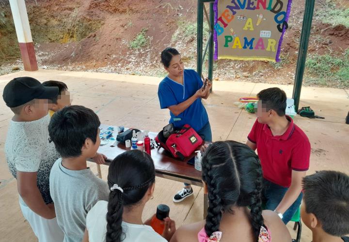 Niños huautlenses agradecieron al Alcalde por los cursos de Verano