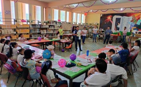 Niños huautlenses agradecieron al Alcalde por los cursos de Verano