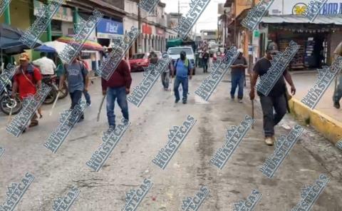 Por manifestación de FDOMEZ-FNLS  cerraron Alcaldía y comercios
