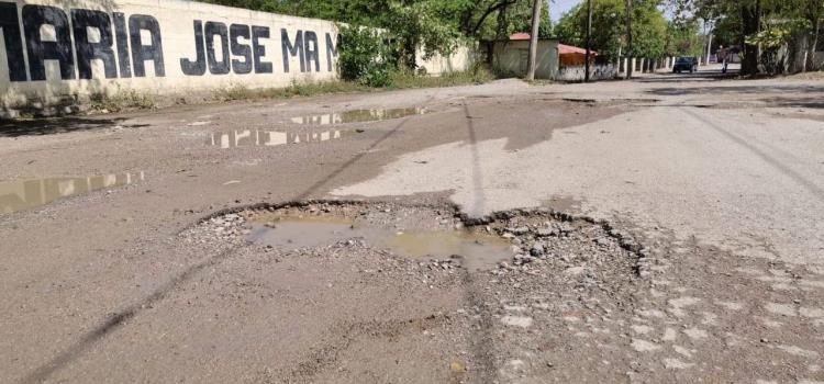 Reconstruirán calle "Estadio"