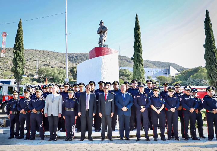 RECONOCE SSPH LABOR DE BOMBEROS EN HIDALGO