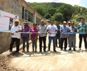 Oscar Bautista inauguró obras en Pachiquitla y Nueva Acatepec