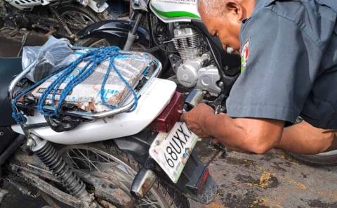 Infraccionó TM a motociclista
