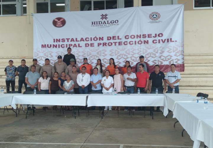 Instalaron Consejo de Protección Civil en Huautla