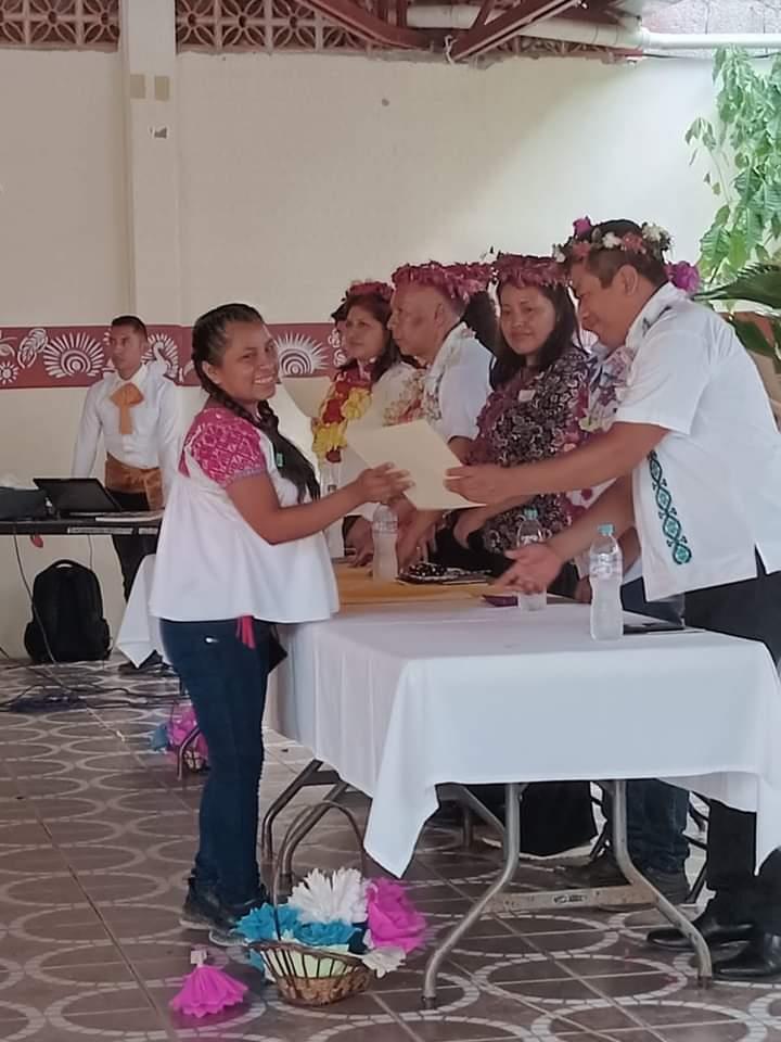 Realizaron clausura de educadores del Conafe en Atlapexco