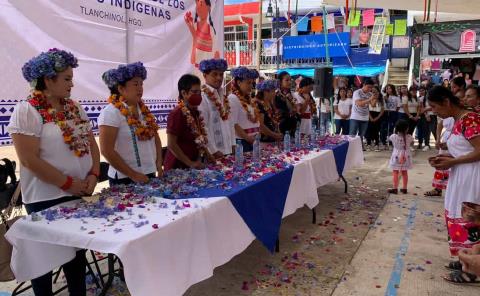 Festejaron el Día de los Pueblos Indígenas en Tlanchinol