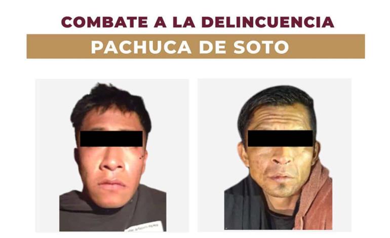 Asegura la SSPH a dos presuntos ladrones de cámaras de videovigilancia