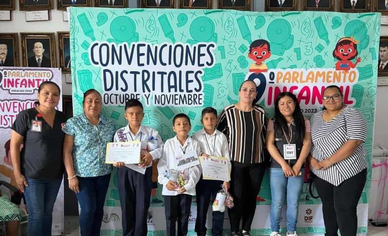 Orizatlán sede del noveno parlamento infantil