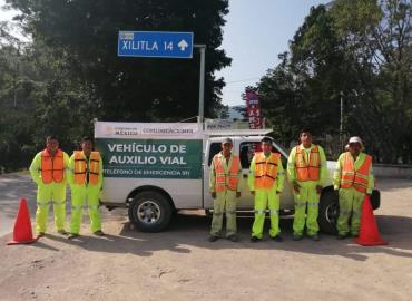 Inició programa de auxilio vial