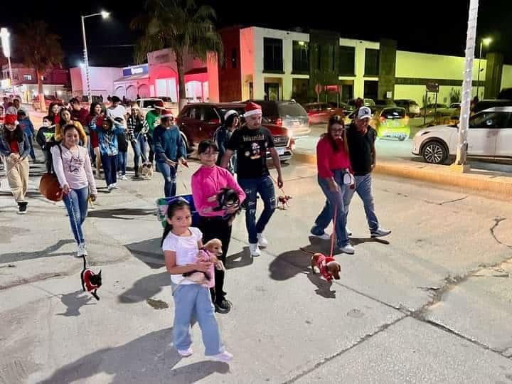 Hubo desfile de mascotas