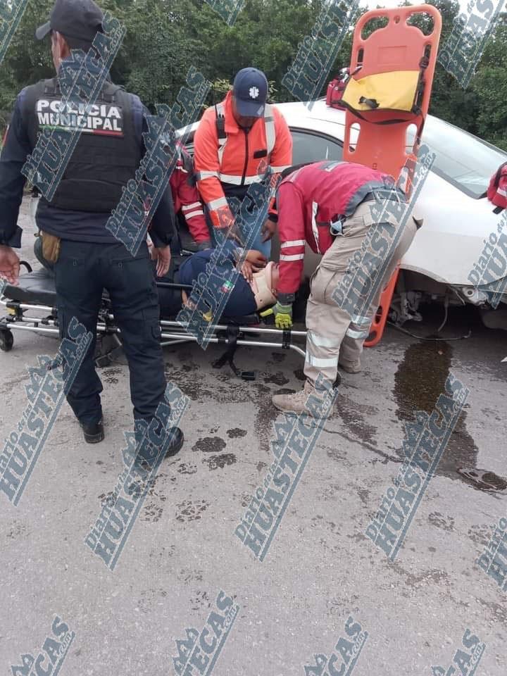 Accidente dejó una lesionada