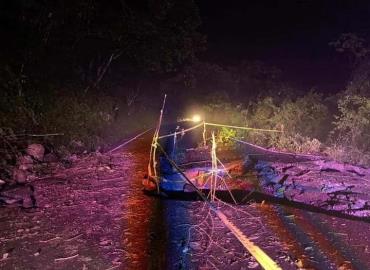 Se abrió la tierra en Pisaflores - Chapulhuacán