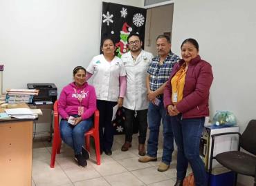 Sostuvo plantel plática con autoridades médicas 