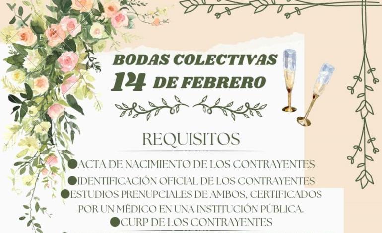 DIF invita a las bodas colectivas