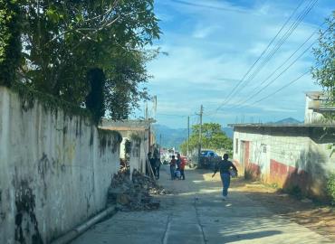 Necesario extremar precaución por obra 