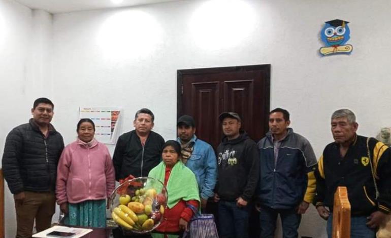 Artemio Martínez Rebolledo agradeció la visita de comité de Pahuatitla