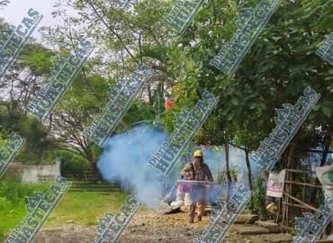 Jurisdicción sanitaria emprendió jornada de intensa fumigación