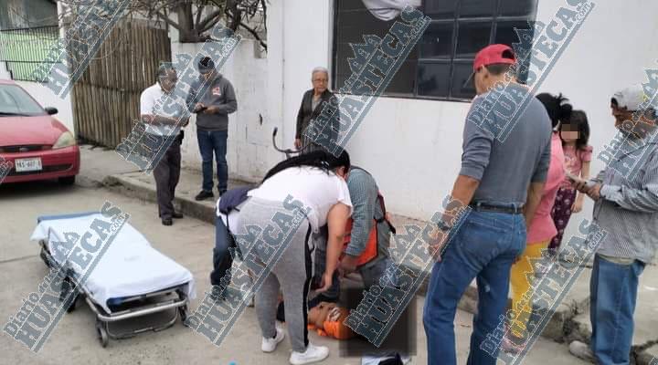 ¡Atropellaron a madre e hijo!