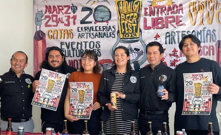 Llega a Huasca festival cervecero 2024