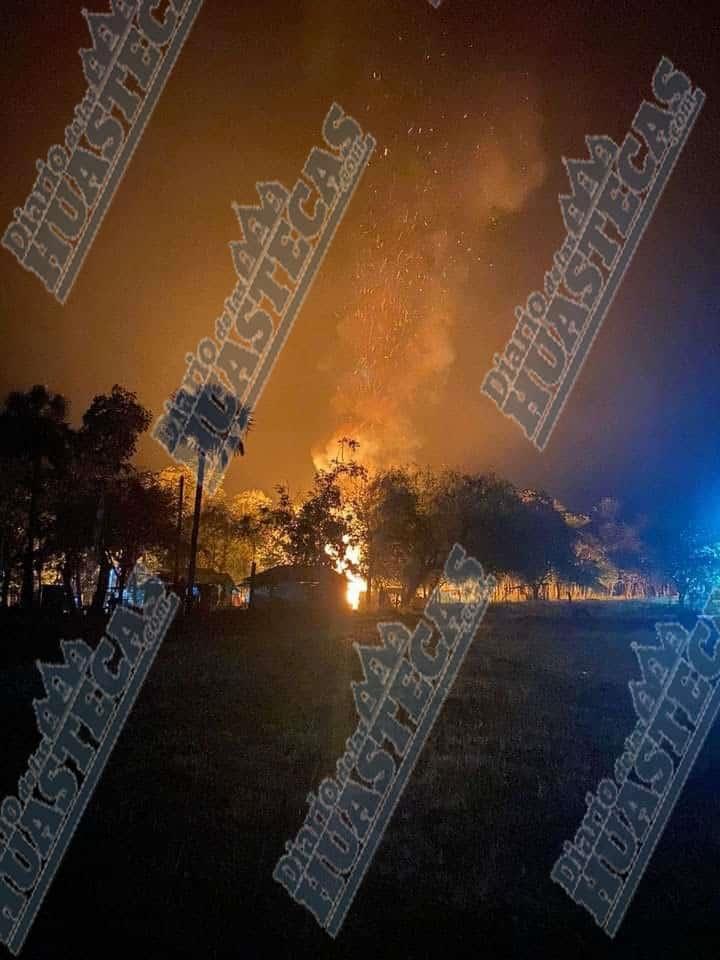 ¡Fuego acabó con vivienda!