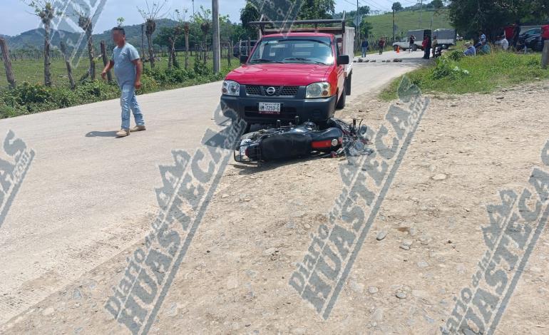 Atropellaron a jovencito