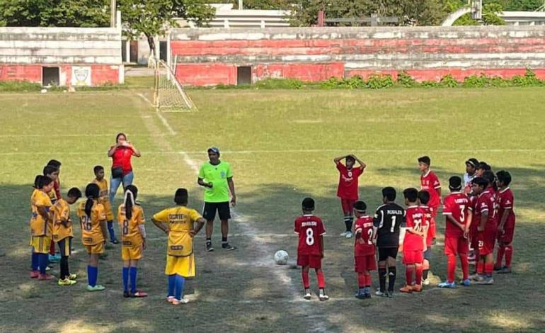 Realizaron torneo infantil de futbol