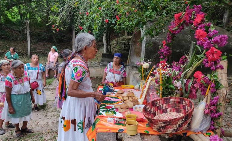 Realizaron ritual al Dios del agua