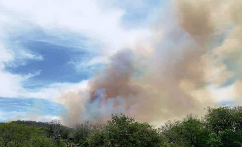 SE QUEMA SERRANÍA DE CIUDAD DEL MAÍZ