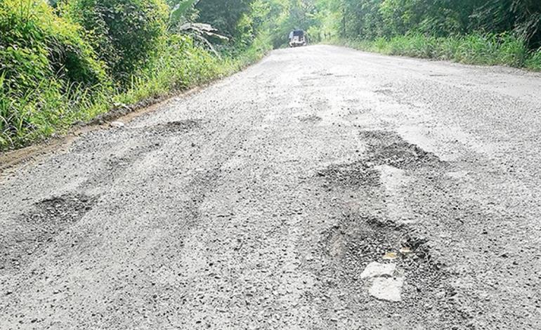 Conductores exigen rehabilitar la carretera federal