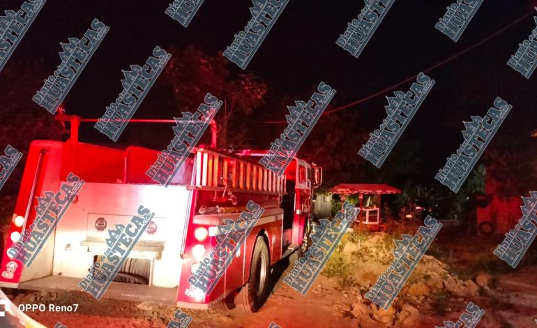 Incendio arrasó con una vivienda