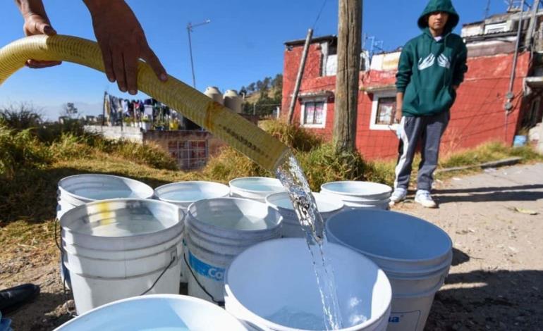 Podría tandearse agua por sequía